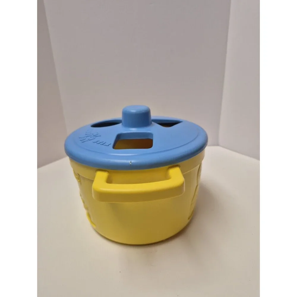 Vintage Playskool 1984 My Shape 'N Stir Pot Complete Set